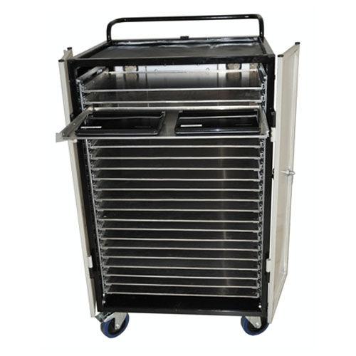 storage cabinet / secure / on casters / multi-drawer