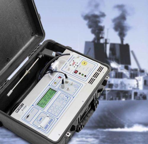 gas analyzer / sulfur / oxygen / carbon monoxyde