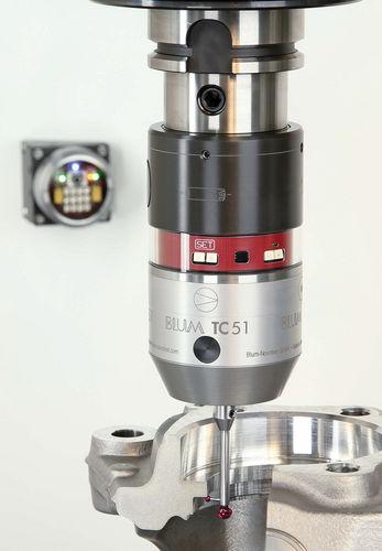 2D touch probe / for machine tools / high-precision