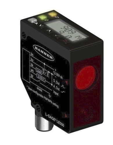 laser distance sensor / IP69K / with analog output / with digital output