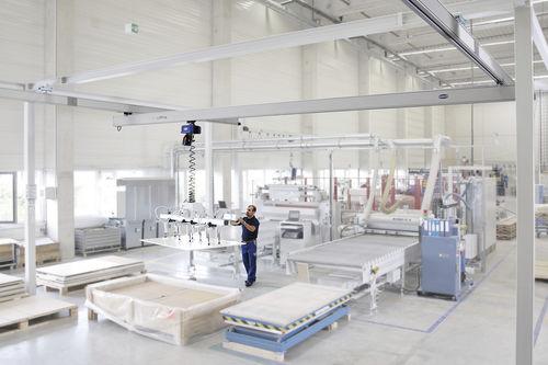 modular jib crane / pillar / wall-mounted / aluminum