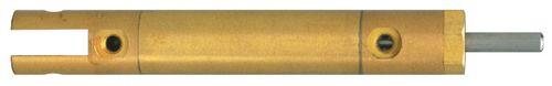 cylinder with threaded rods / double-acting / brass