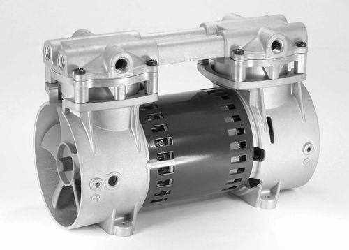 piston vacuum pump / oil-free / single-stage / high-performance