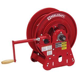 hose reel / hand crank / open / welding