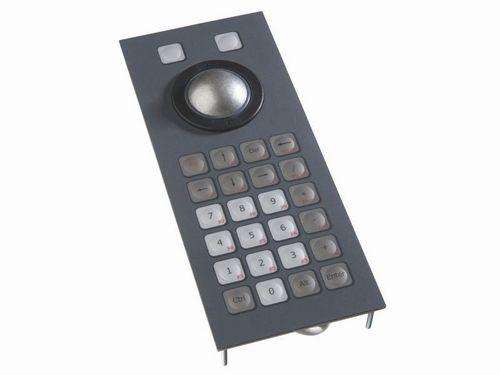 24-keys keypad / panel-mount / silicone / IP68