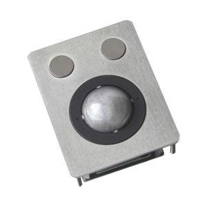 laser trackball / panel-mount / stainless steel / USB