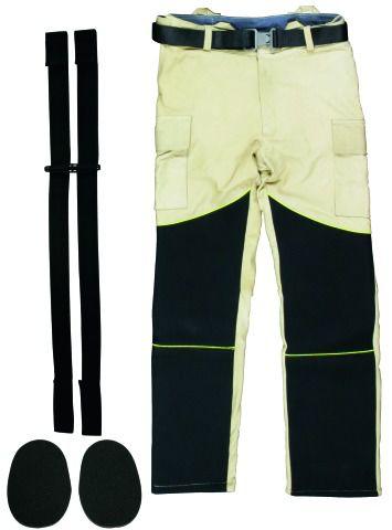 arc protection pant / fire-retardant / leather / breathable