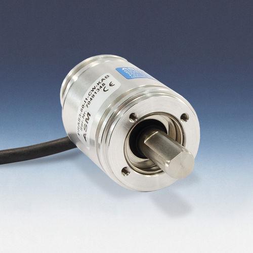 absolute rotary encoder / magnetic / solid-shaft / analog