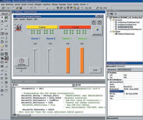 human-machine interface software / programming / communications