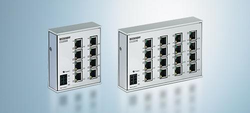 industrial network switch / unmanaged / 16 ports