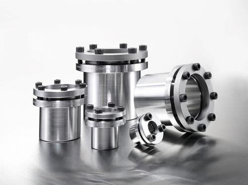 shaft-hub coupling / rigid / shaft / steel