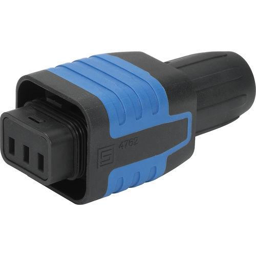 electric connector / female / IP67 / IEC