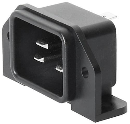 electric connector / rectangular / male / IEC