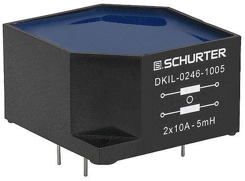 magnetic choke / single-phase / current-compensated / circular