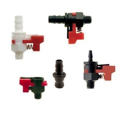 threaded fitting / barbed / quick-disconnect / straight