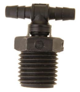 threaded fitting / barbed / T / nylon