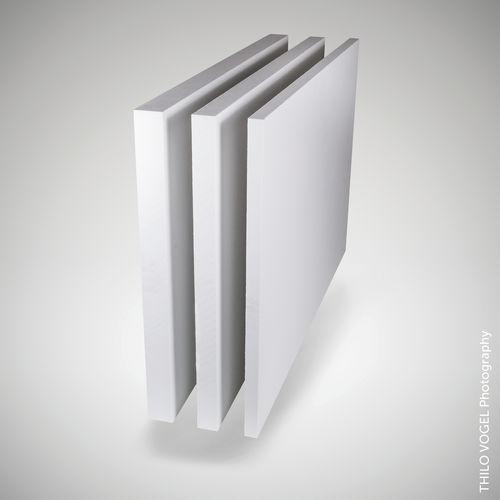 thermal insulation panel / flat / alumina / high-temperature