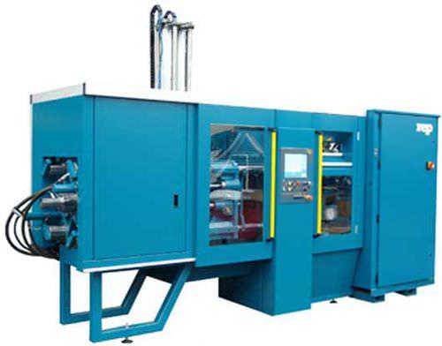 horizontal injection molding machine / hydraulic / for elastomers