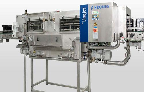 water cleaning machine / automated / for food industry / spray