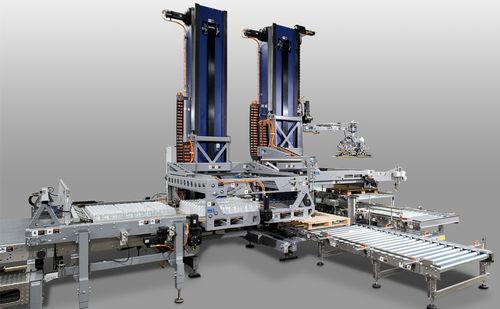 layer palletizer / for loads / high-speed / high-capacity