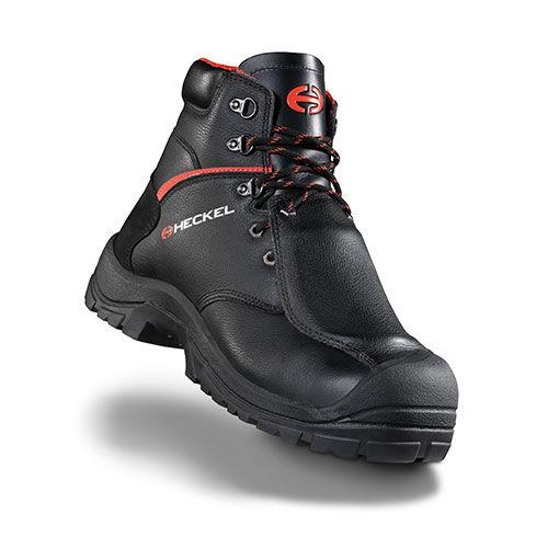 heat-resistant safety boot / anti-perforation / leather / rubber