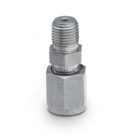 threaded fitting / union / bulkhead / male