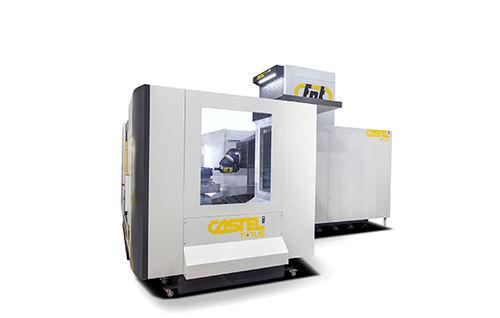 3-axis CNC milling machine / horizontal / traveling-column / rigid