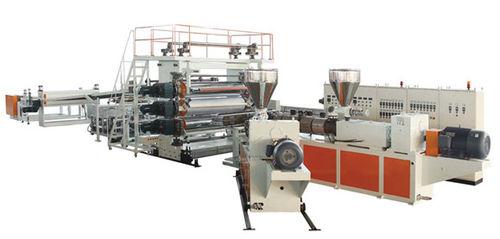 plastics recycling extrusion line / for PP