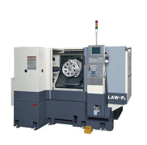 cutting finishing machine / linear / for wheel rims