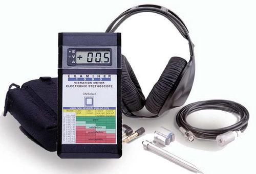 vibration meter with electronic stethoscope