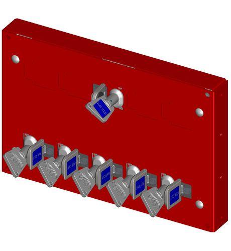 key interchanger panel