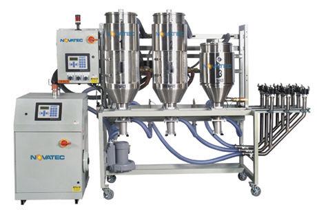 fluidized bed dryer / for plastic pellets / portable