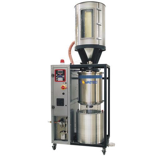 vacuum dryer / for plastic pellets / batch / continuous