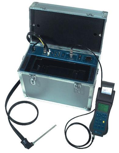 gas analyzer / water / oxygen / carbon dioxide