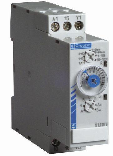 electronic time relay / multi-function / DIN rail