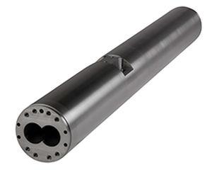 twin-screw extrusion barrel / bimetallic