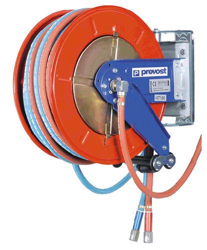 hose reel / automatic / open / with mounting bracket