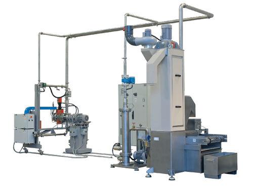 underwater strand pelletizer / for plastic pellet manufacturing