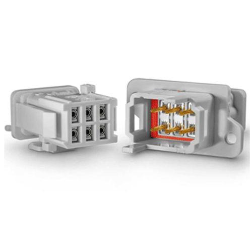 electric connector / rectangular / crimp / high-current