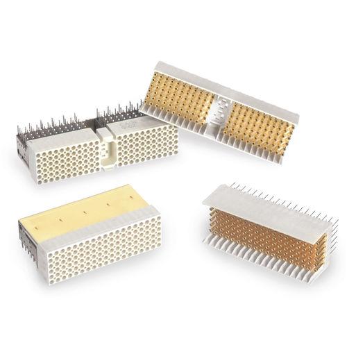 CompactPCI connector / rectangular / high-speed / modular