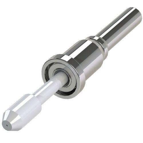 fiber optic connector / cylindrical / low-loss / stainless steel