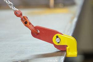 horizontal lifting clamp / for sheet metal