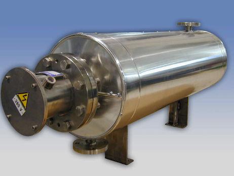 circulation heater / for liquids / fuel oil / explosion-proof