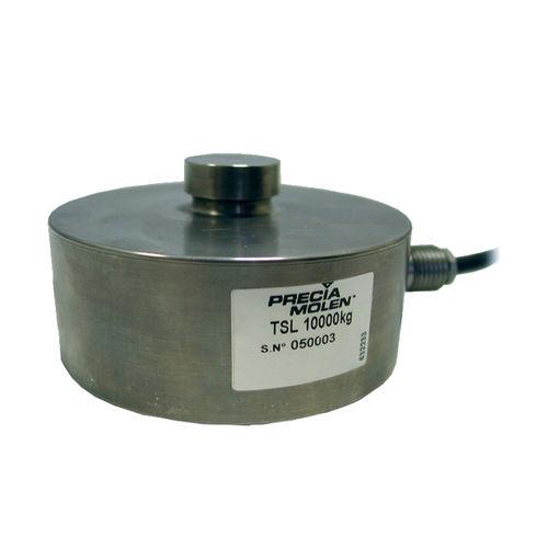 compression load cell / button type / hermetically-sealed / IP68