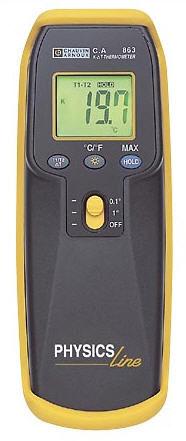 digital thermometer / differential / portable / industrial