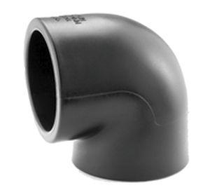 weld fitting / elbow / plastic / molded