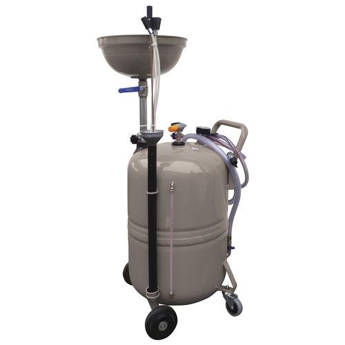 mineral oil vacuum cleaner / pneumatic / mobile / low-noise