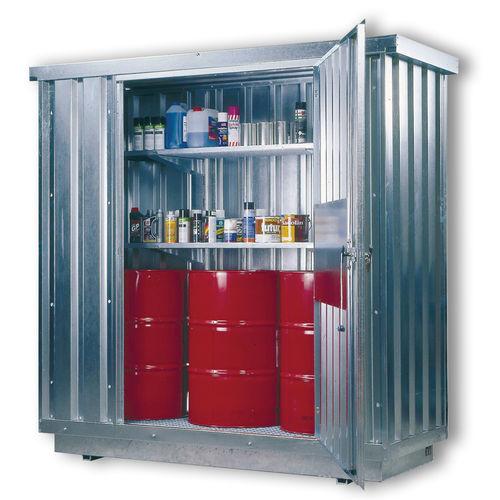 security cabinet / storage / free-standing / containerized