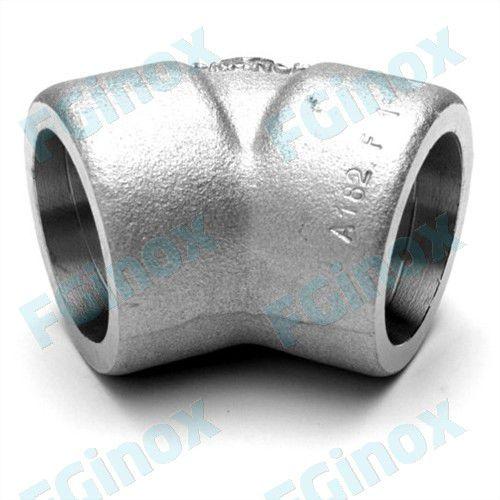weld fitting / elbow / stainless steel / industrial