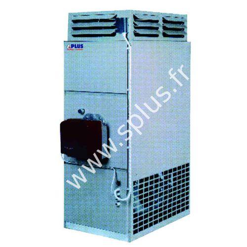stationary hot air generator / fuel oil / gas / vertical